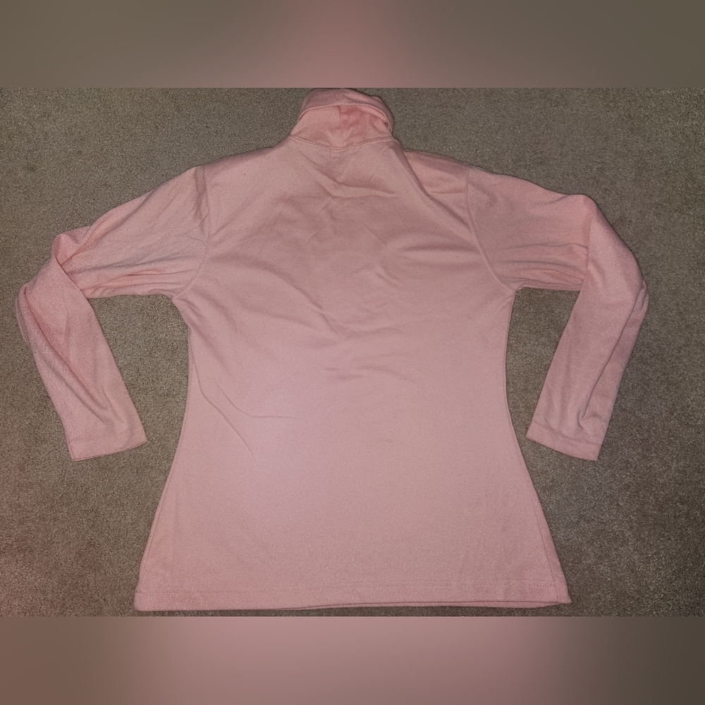 Vintage Paul Harris Womens Medium Pink Turtle Neck With Shoulder Pads - Picture 5 of 8